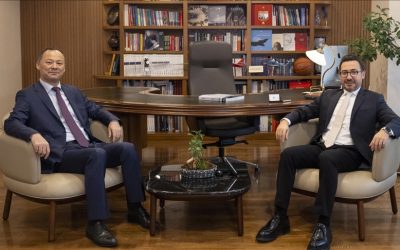 Kırgızistan’ın Ankara Büyükelçisi Kazakbayev, AA’yı Ziyaret Etti