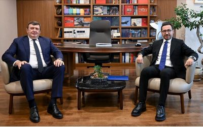 Serbian Ambassador to Ankara Jovanovic Visits AA