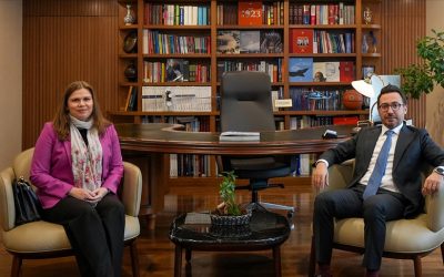 Nicaragua’s Ambassador to Ankara, Silva, Visits AA