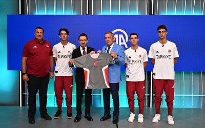 Klasik Yay Erkek Milli Takımı’ndan AA’ya Ziyaret